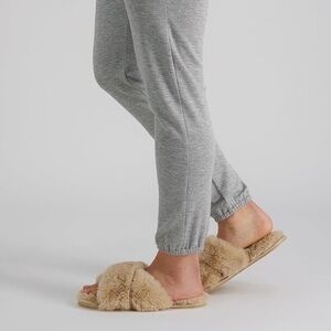 Jessica Simpson Fuzzy Slippers
